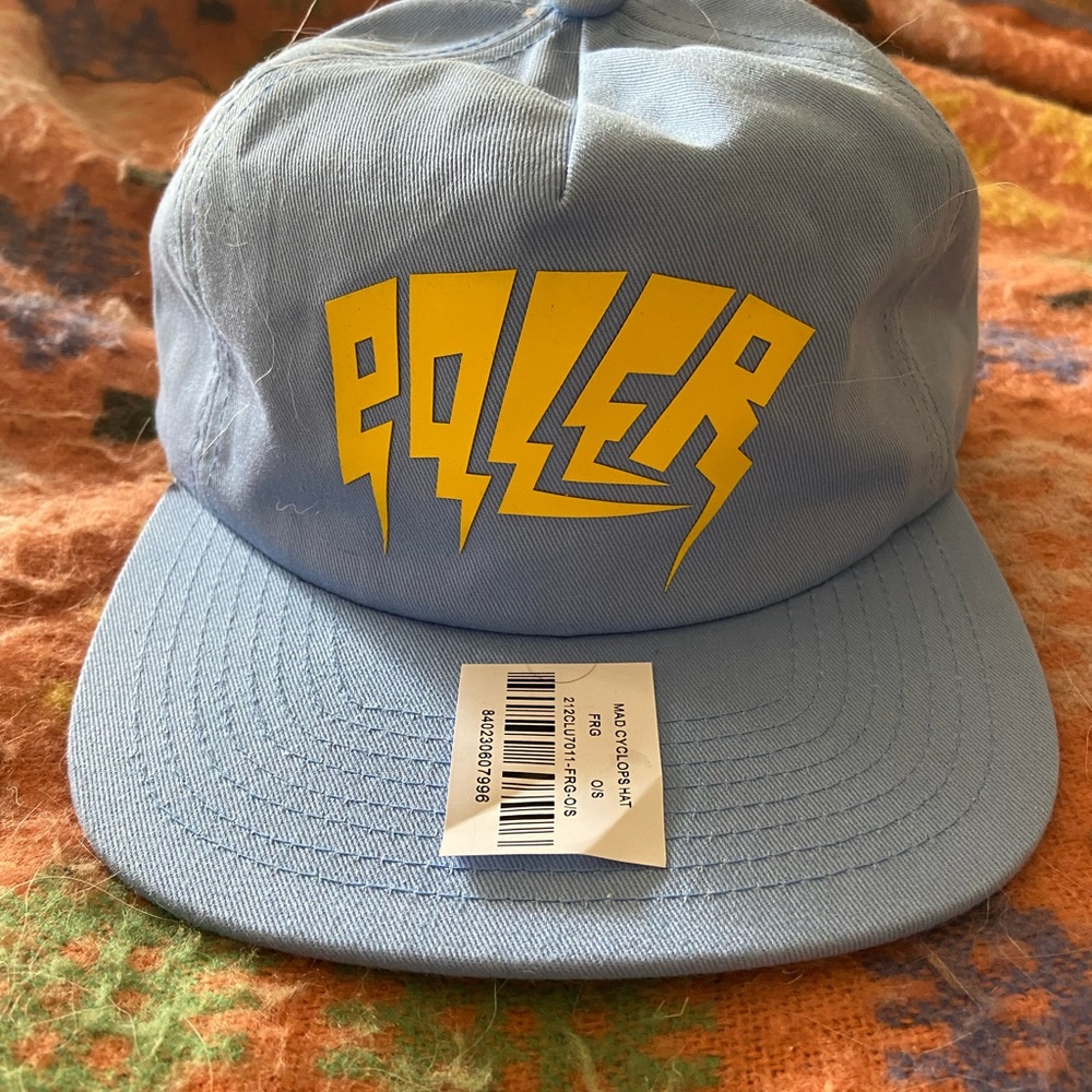 Poler Stuff unisex blue cap